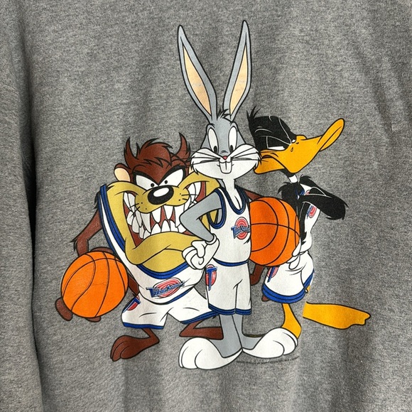 Jerzees tune squad looney tunes taz bugs bunny Daffy Duck jacket unisex - Picture 9 of 12